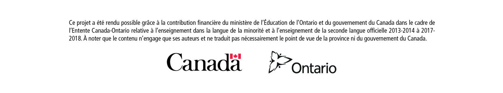 Canada and Ontario Logo